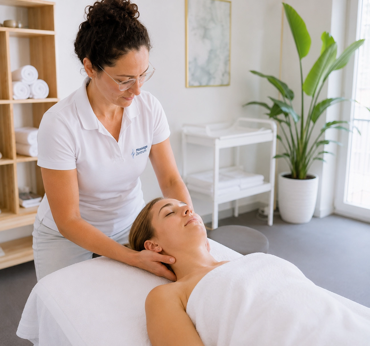 Nackenbehandlung an der Bahnhofstrasse 49 – Massagepraxis für Baden